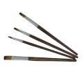 High Quality 4pcs Nylon Paint Brush Set Artist Paint Brush